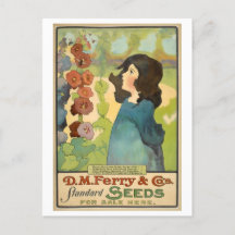 Vintage D. M. Ferry & Co. Seeds Anúncio