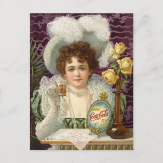Cartão Postal Vintage da Cola