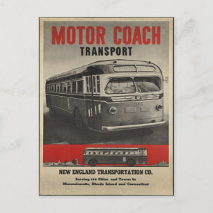 Cartão postal vintage da Nova Inglaterra
