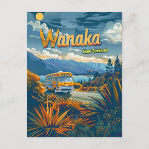 Cartão Postal Vintage da Nova Zelândia