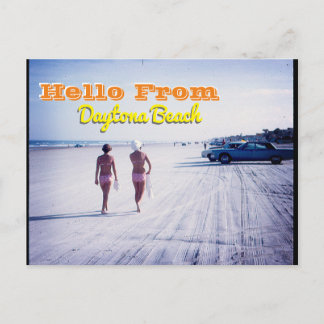 Cartão postal Vintage Daytona Beach