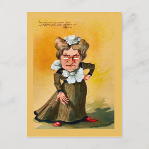 Cartão postal Vintage de réplica, Humor, Casal 1