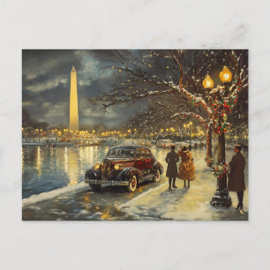 Cartão postal Vintage de Washington DC