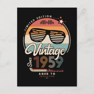 Cartão Postal Vintage desde 1959
