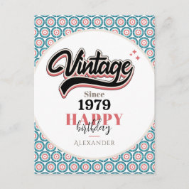 Cartão Postal Vintage desde - 1979