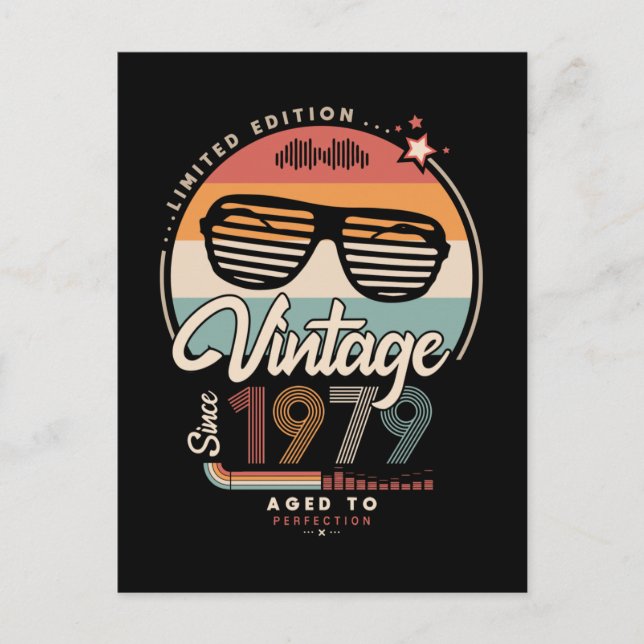 Cartão Postal Vintage desde 1979 (Frente)