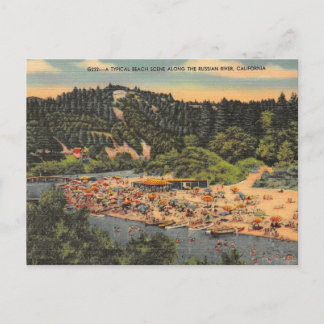 Cartão postal vintage do Russian River