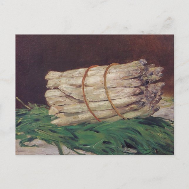 Cartão Postal Vintage Edouard Manet Bunch de Asparagus (Frente)