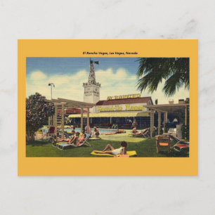 Cartão postal Vintage El Rancho Vegas
