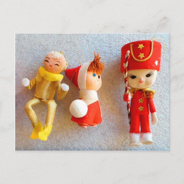 Cartão postal Vintage ELF (Frente)