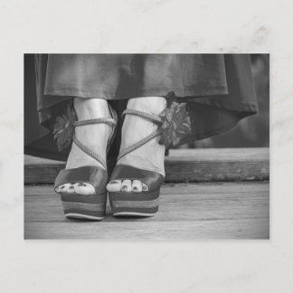 Cartão Postal Vintage Fashion Fotografia