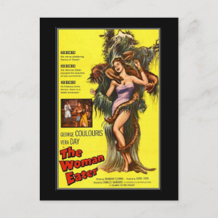 Cartão Postal Vintage filme horror -
