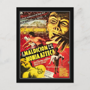 Cartão Postal Vintage filme horror -