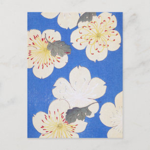 Cartão Postal Vintage Floral Art
