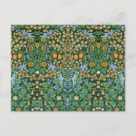 Cartão Postal Vintage Floral Pattern William Morris
