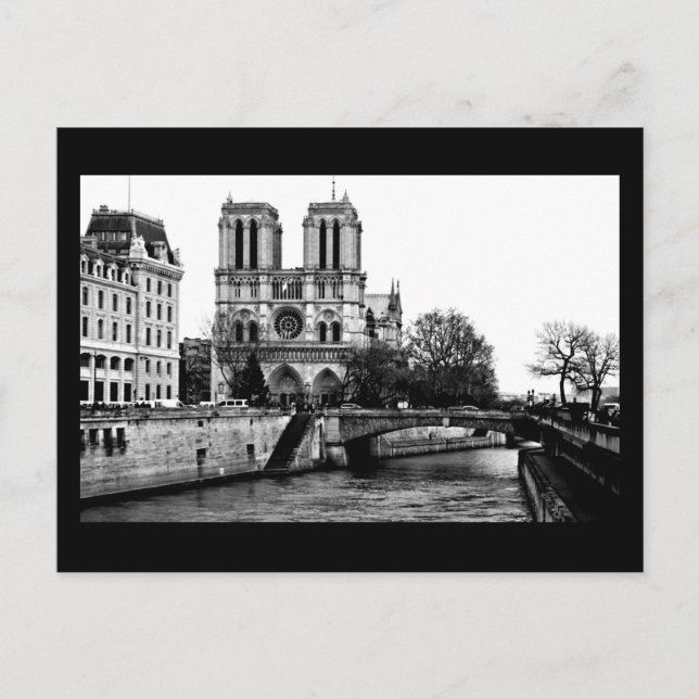 Cartão postal-Vintage Fotografia-Charles Marville  (Frente)