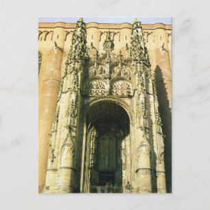 Cartão Postal Vintage France, Albi, Rua Cecilie