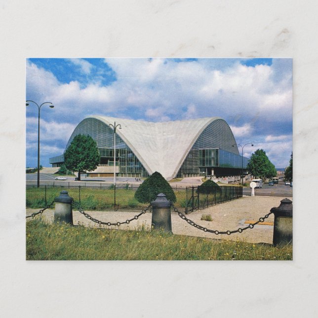 Cartão Postal Vintage France, Paris, La Defesa, Centro (Frente)