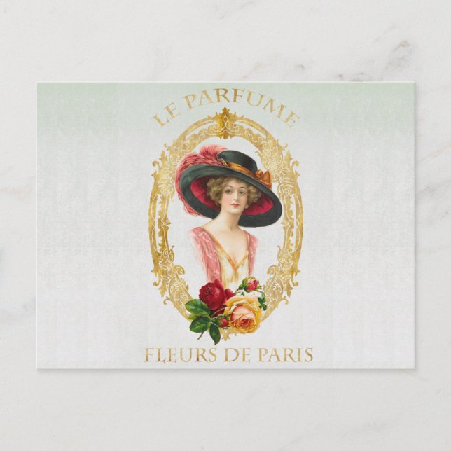 Cartão Postal Vintage French (Frente)