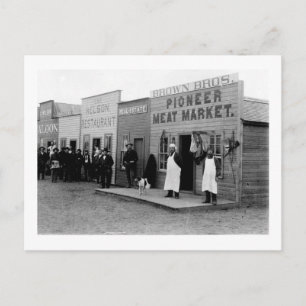 Cartão Postal Vintage Frontier Town 5