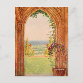 Cartão Postal Vintage Garden Art - Allingham, Helen