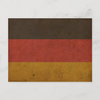 Cartão Postal Vintage Germany Flag