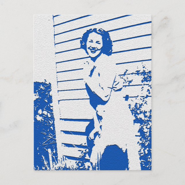 Cartão Postal Vintage Glamor (Frente)