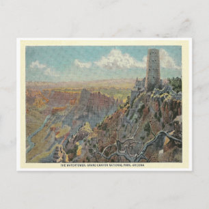 Cartão Postal Vintage Grand Canyon
