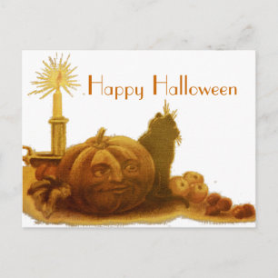 Cartão postal Vintage Halloween