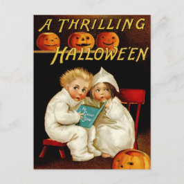 Cartão postal Vintage Halloween