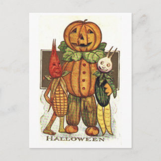 Cartão Postal Vintage Halloween