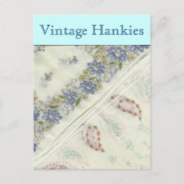 Cartão postal Vintage Hankies