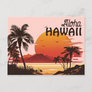 Cartão postal Vintage Hawaii