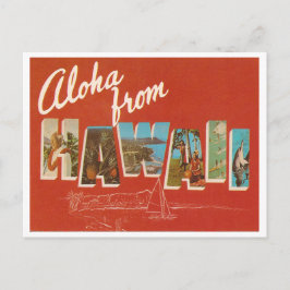 Cartão Postal Vintage Hawaii