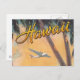 Cartão Postal Vintage Hawaii Viagem (Frente/Verso)