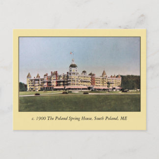 Cartão Postal Vintage, Hotel Polônia Primavera House