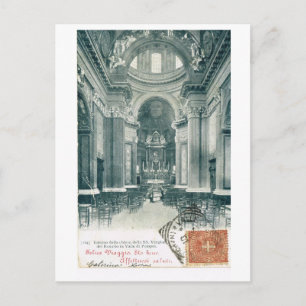 Cartão Postal Vintage Itália, Valle di Pompei, 1901