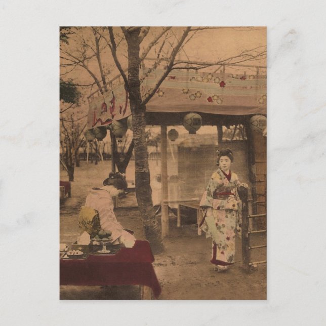 Cartão Postal Vintage Japão (Frente)