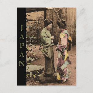 Cartão Postal Vintage Japão
