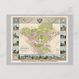 Cartão Postal Vintage Karte Österreich Wien | Landstrasse1830