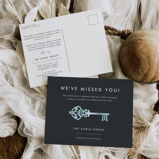 Cartão Postal Vintage Key Imóveis Business ReAbertura (Criador carregado)