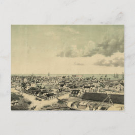 Cartão Postal Vintage Key West Illustration