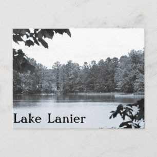 Cartão Postal Vintage Lake Lanier Photo