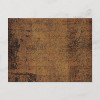 Cartão Postal Vintage Leather