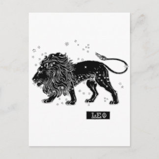 Cartão Postal Vintage Leo