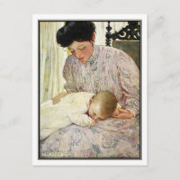 Vintage Madre e Bebê por Jessie Willcox Smith