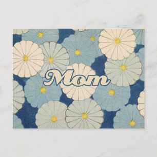 Cartão Postal Vintage Mãe