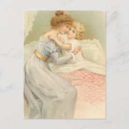 Cartão Postal Vintage Mãe e Filho