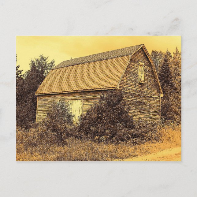 Cartão Postal Vintage Maine (Frente)