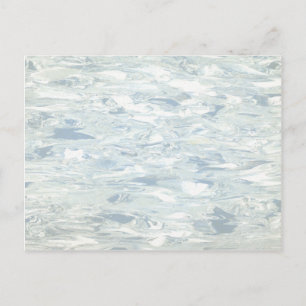 Cartão Postal Vintage Médio Century Blue Retro Kitchen Linoleum